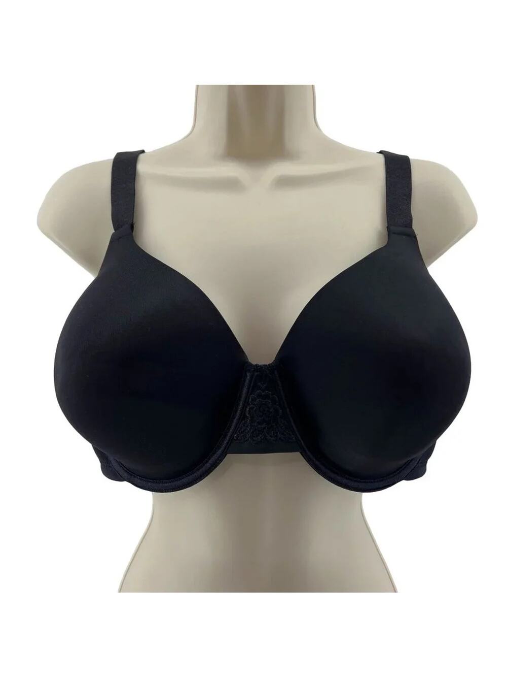 Vanity Fair Beauty Back Full Figure Underwire Bra Black 38DD